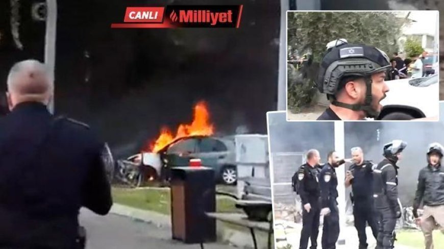 İsrail-İran-ABD savaşı 16. gününde! Tel Aviv'in merkezine füze düştü: Bölgeden alevler yükseliyor