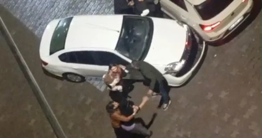 Kaza sonrası ortalık karıştı