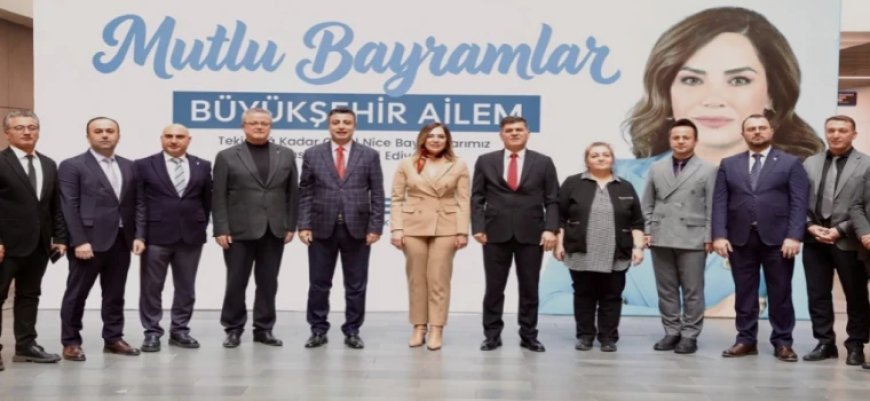 BÜYÜKŞEHİR AİLESİ BAYRAMLAŞTI