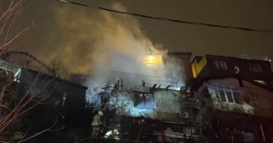 Sarıyer’de iki gecekondu alev alev yandı: 6 yaralı