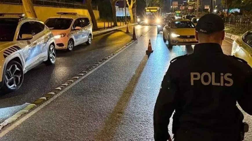 İstanbul'da polis ekipleri kent genelinde uygulama yaptı