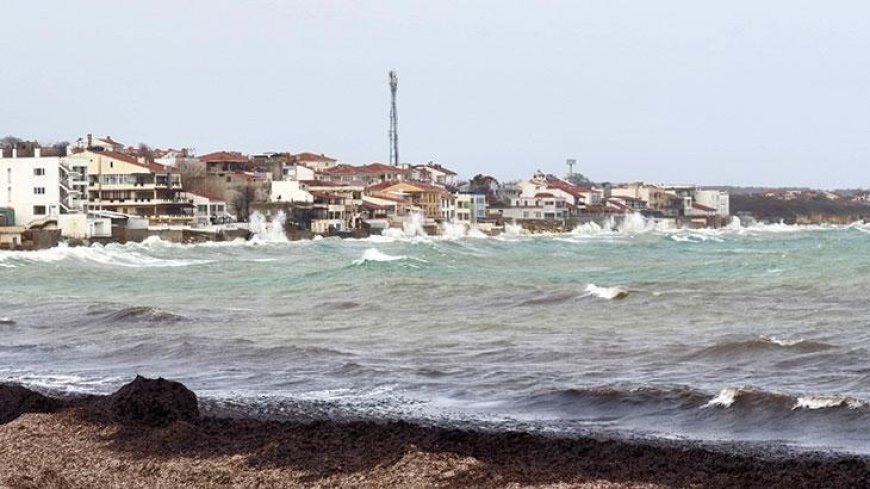 Kuzey Ege Denizi için 'fırtına' uyarısı