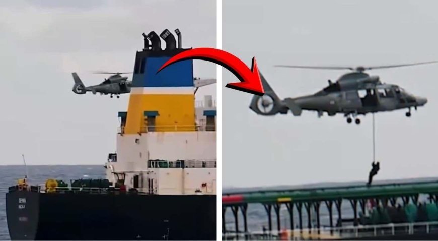 Fransa'dan Rusya'ya Akdeniz'de darbe! 'Gölge filoya' helikopterli operasyon