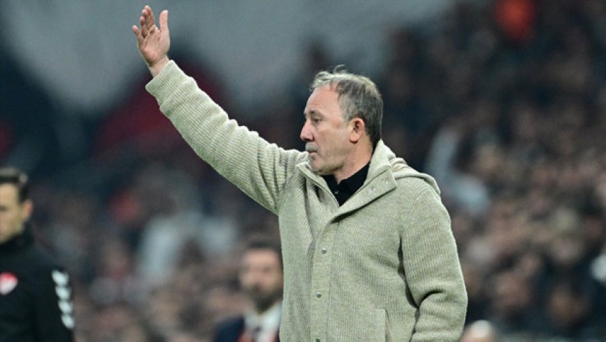 Sergen Yalçın'dan oyuncularına uyarı: 'Beşiktaş asla geri çekilmez'