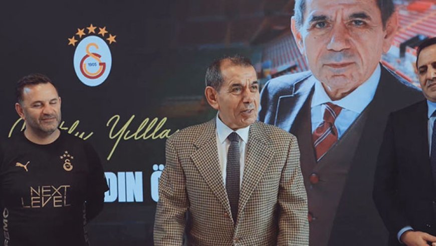 Dursun Özbek'in doğum günü, şampiyonluk hedefiyle kutlandı!