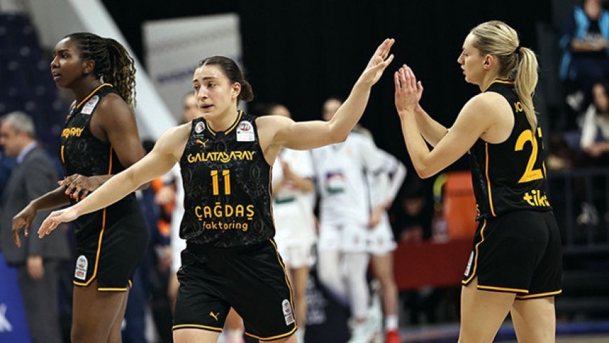Kadınlar Basketbol Süper Ligi'nde finalin adı: Galatasaray - Fenerbahçe!