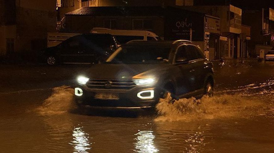Hatay'da sağanak hayatı olumsuz etkiledi