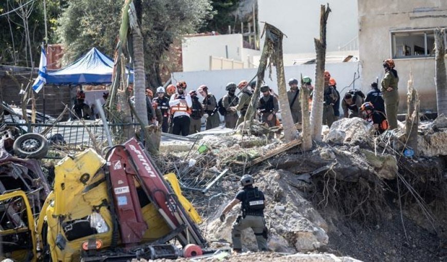 İran füzesi İsrail'deki Beyt Şemeş'i vurdu! Bölgeden sıcak görüntüler