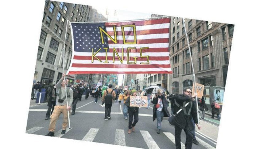 ABD’de ‘Krallara Hayır’ eylemleri