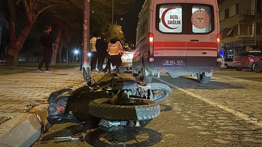 Yer: Kayseri! Polisten kaçan ehliyetsiz motosiklet sürücüsüne 336 bin lira ceza verildi