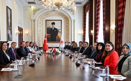 Bakan Gürlek, Hollandalı mevkidaşı Van Weel ile görüştü