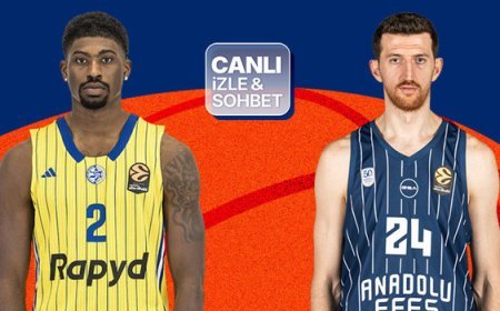 Anadolu Efes, Maccabi Tel Aviv ile Sırbistan'da karşılaşıyor! Maçın heyecanı canlı yayın ve canlı sohbet ile Misli'de