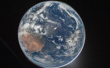 NASA paylaştı! İşte Dünya'nın son görüntüsü