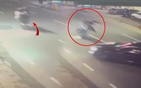 Beşiktaş’ta ölüm noktası! 1 haftada ikinci facia: 2 kişinin öldüğü kaza kamerada