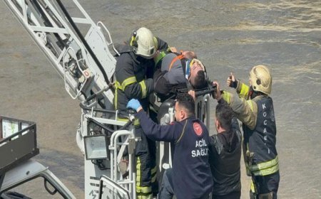 Dereye uçan kamyonetin sürücüsünden kötü haber