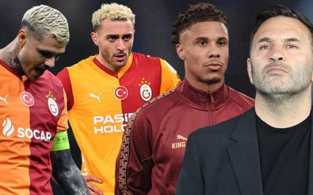 Okan Buruk'tan radikal hamle: Galatasaray'da Göztepe maçı öncesi kadroya neşter!
