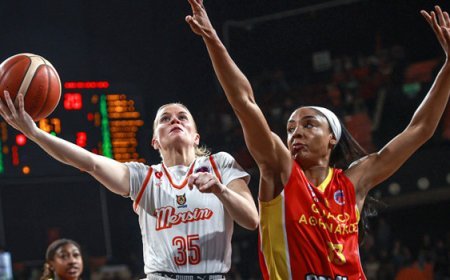 Kadınlar EuroCup'ta şampiyon ÇBK Mersin!