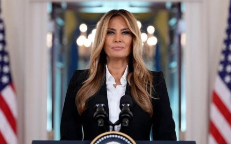 Canlı yayında Epstein savunması! Melania Trump: Kocamla bir partide tanıştım