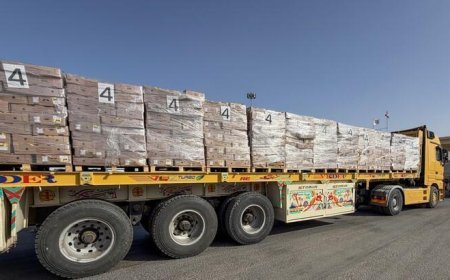 Gazze hükümeti, 602 yardım tırının giriş yaptığına ilişkin açıklamaları yalanladı