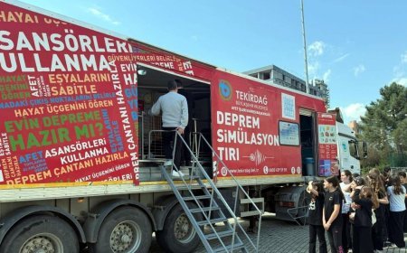 Afetlere dirençli Tekirdağ için eğitim programı tamamlandı