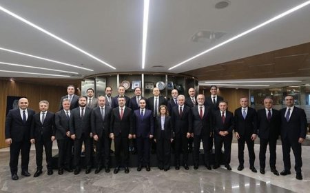 Bakan Kacır, TBB Yönetim Kurulu Toplantısı'na katıldı