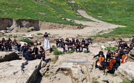 Perinthos Anti Kenti'nde 2 bin yıl sonra müzik yankılandı