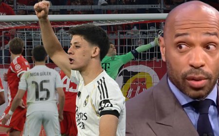 Efsanelerden Arda Güler'e övgü yağdı! Henry: Arda, tartışmasız dünya klası!