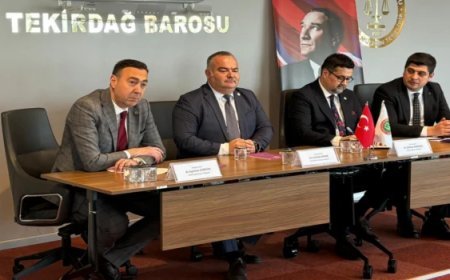 TRAKYA BARO BAŞKANLARI TEKİRDAĞ’DA BULUŞTU: SAVUNMANIN GELECEĞİ TARTIŞILDI