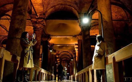 Yerebatan Sarnıcı'na giriş 1 TL oldu