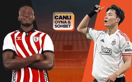 Beşiktaş, Samsunspor'a konuk oluyor! Maçın heyecanı canlı sohbet ile Misli'de