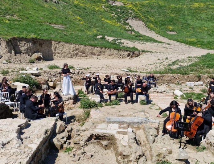 Perinthos Anti Kenti'nde 2 bin yıl sonra müzik yankılandı
