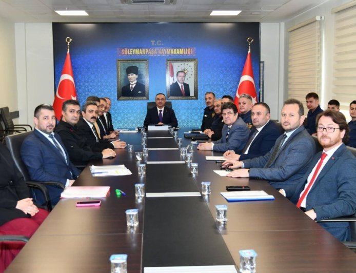 Tekirdağ'da 'plajlarda yaz tedbirleri' masaya yatırıldı