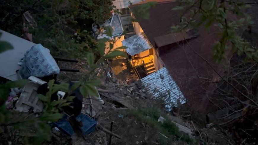 Sarıyer’de toprak kayması sonucu 6 binaya tahliye kararı verildi