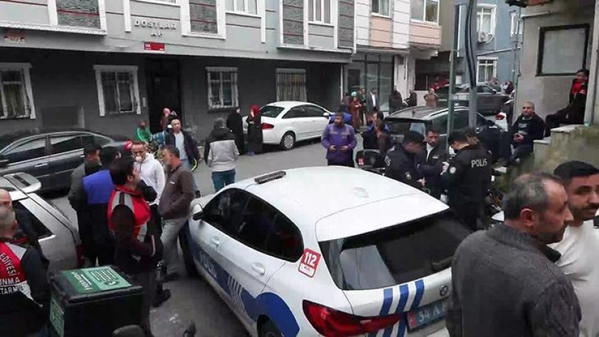 Sarıyer'de toprak kayması! 6 bina boşaltıldı