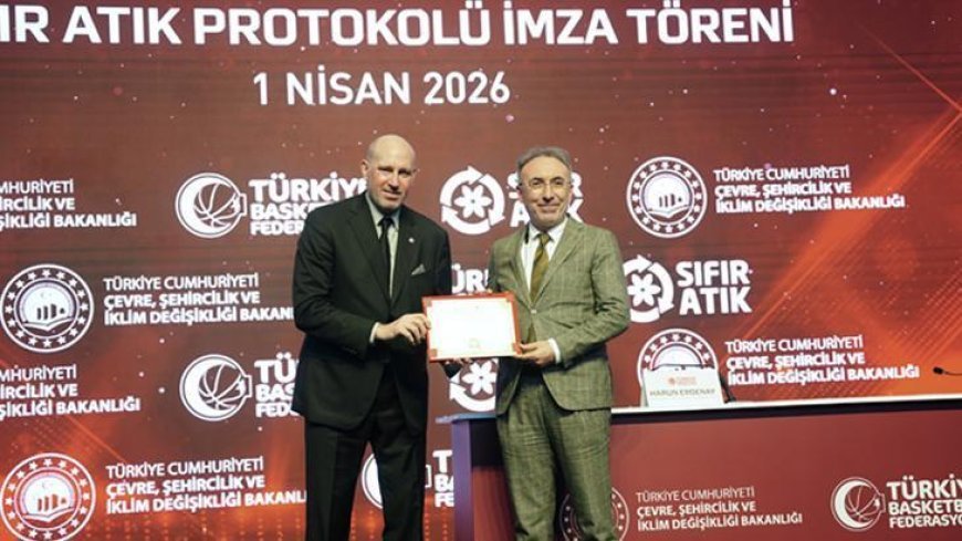 Basketbolda Sıfır Atık ruhu! Dönüşüm peluş oyuncaklarla başlayacak