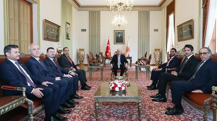 TBMM Başkanı Numan Kurtulmuş, büyükelçileri kabul etti