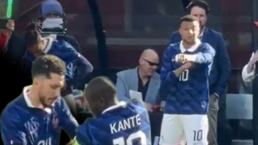Kylian Mbappe'den Kante'ye saygısızlık! Büyük tepki topladı