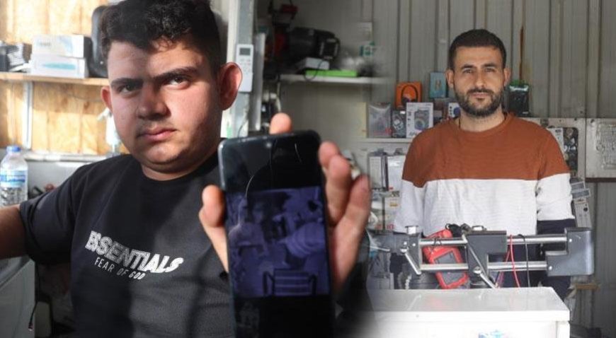 Görüntüleri izleyince şoke oldu! 'Sadece sıfır telefonları al’