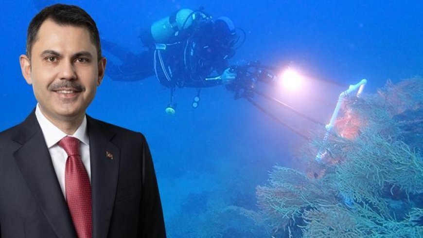 Bakan Kurum: Doğayı mercanlarla onarıyoruz