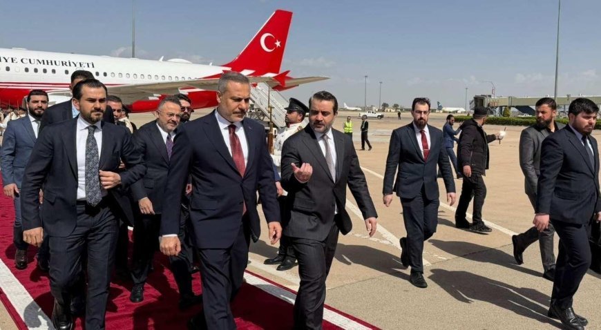 Dışişleri Bakanı Hakan Fidan Suriye'de