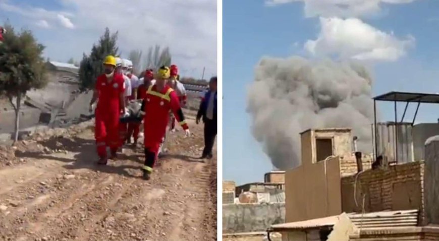 İran'ın tarihi demir yoluna saldırı! Ölüler var