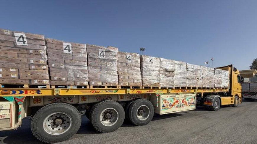 Gazze hükümeti, 602 yardım tırının giriş yaptığına ilişkin açıklamaları yalanladı