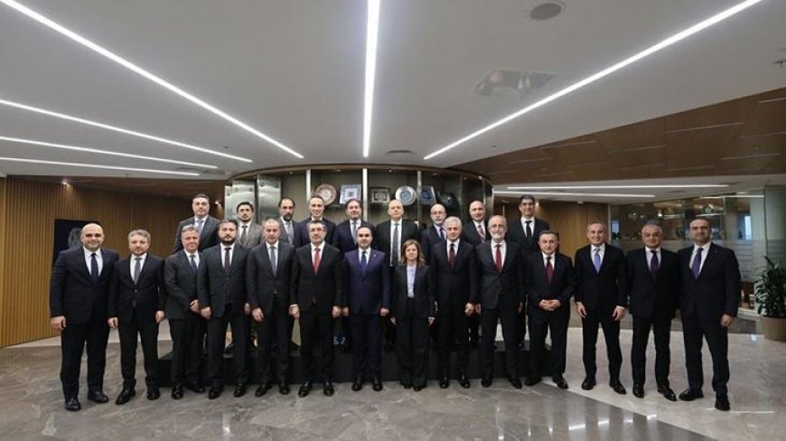 Bakan Kacır, TBB Yönetim Kurulu Toplantısı'na katıldı