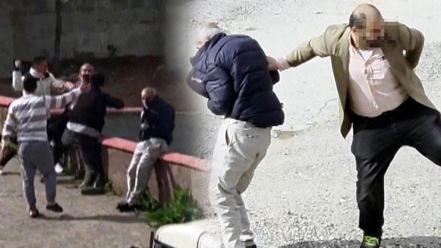 Bir evlat, babasına bunu yaptı! Mahalledeki gençler tarafından dövüldü