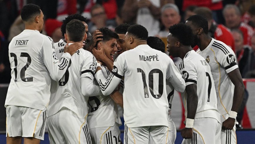 Şampiyonlar Ligi'nde Arda Güler şov var! İki inanılmaz golle Real Madrid'i sırtında taşıyor