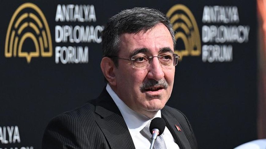 Cumhurbaşkanı Yardımcısı Yılmaz'dan Antalya Diplomasi Forumu'nda kapsamlı görüşmeler