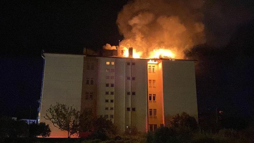 Yer: Aydın! Lise yurdunda çıkan yangın kontrol altına alındı