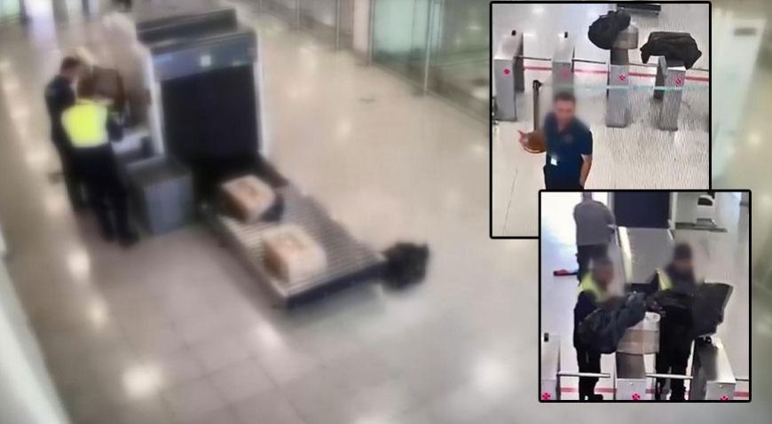 Görüntüler İstanbul Havalimanı'ndan! Yer hizmetleri aracıyla kokain sevkiyatı kamerada