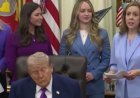 Beyaz Saray'daki görüntü gündem oldu! Trump, kameralar önünde uyuyakaldı