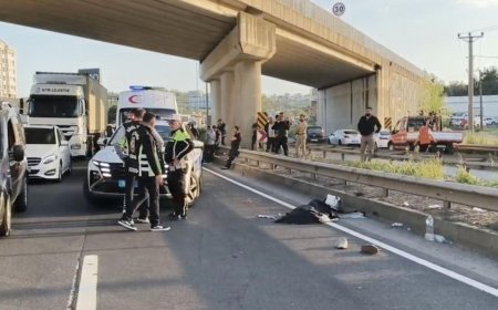 Tekirdağ'da bariyerlere çarpan motosikletteki Ela öldü, sürücü yaralandı